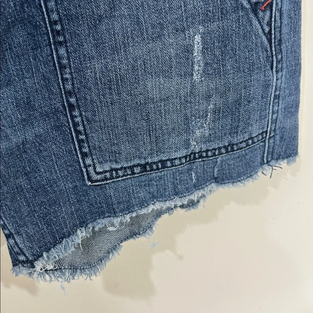 ANTHROPOLOGIE PILCRO The Wanderer Denim Button Front Shorts Size 26 - Picture 7 of 15